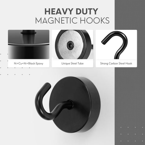 Neosmuk cruise essential magnetic hook shown as décor and hanging accessory on a metal wall.