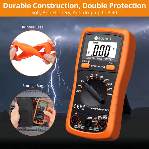 Neoteck overload protection enhances safe troubleshooting across circuits.