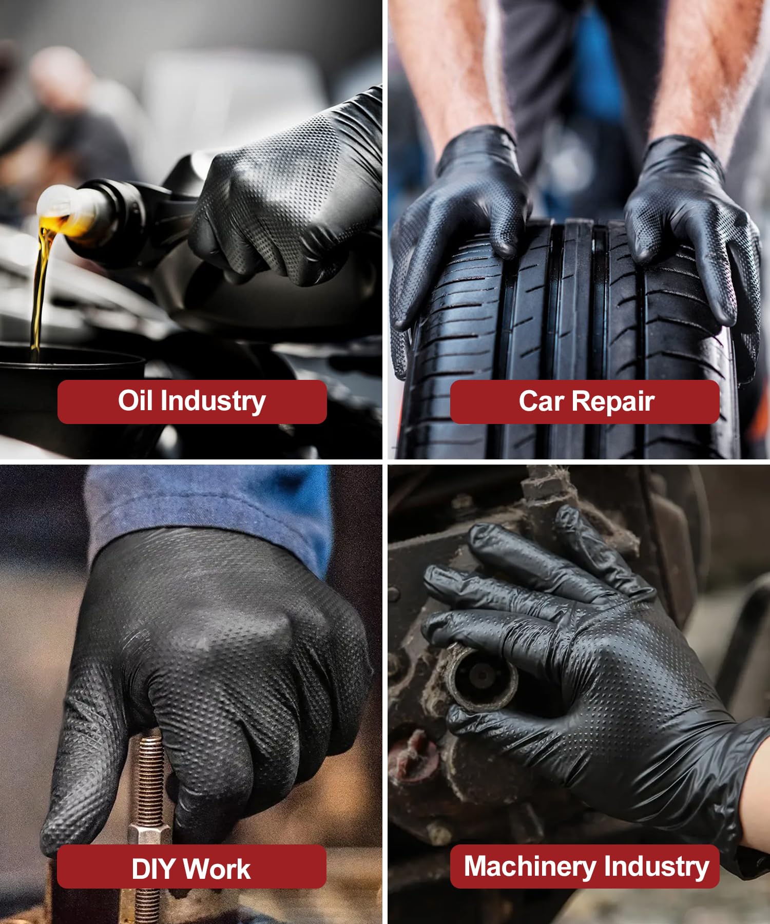 NEOTRIL bulk nitrile gloves in multiple sizes ensure professional coverage