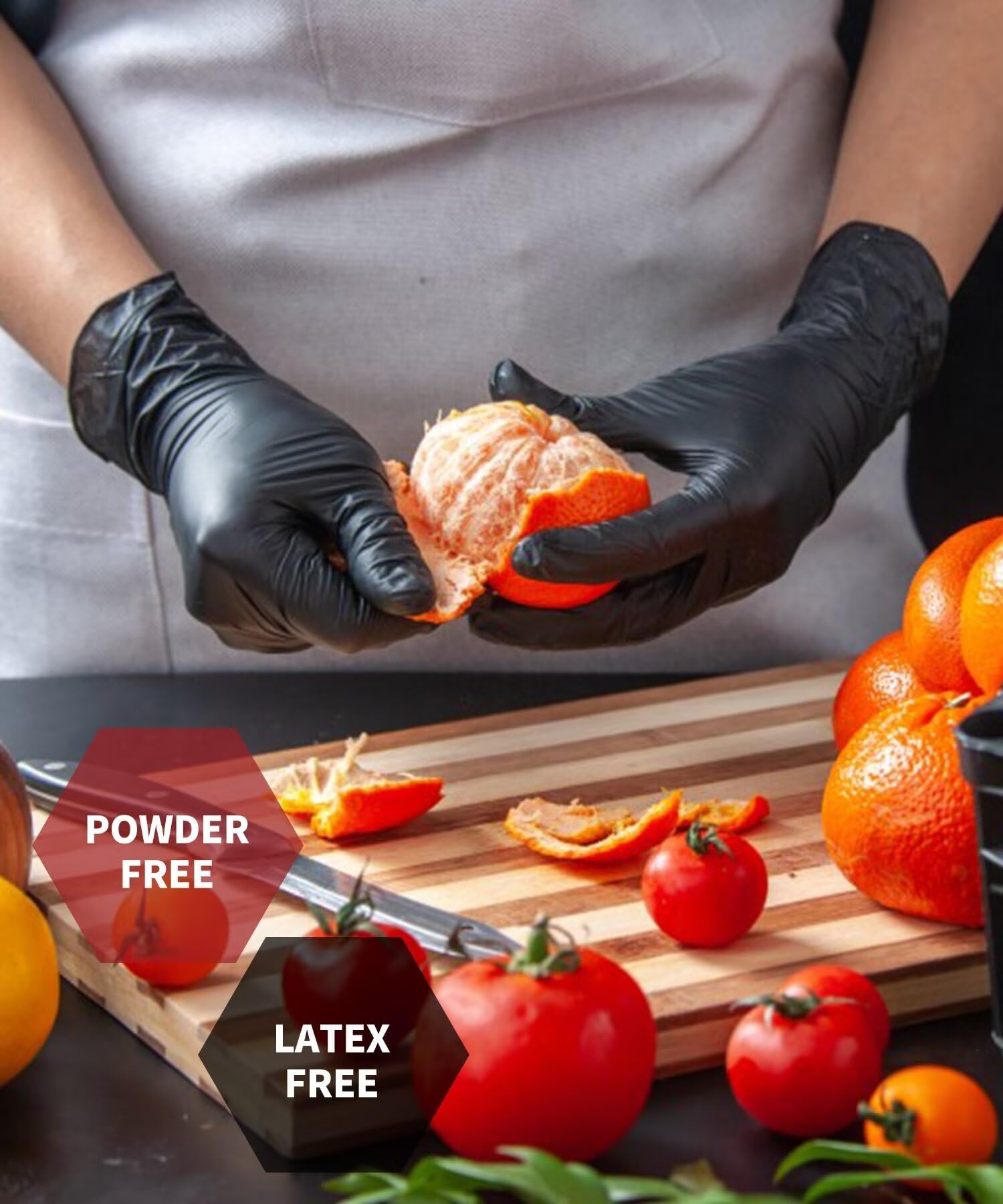 NEOTRIL multi use nitrile gloves ideal for food prep and cleaning