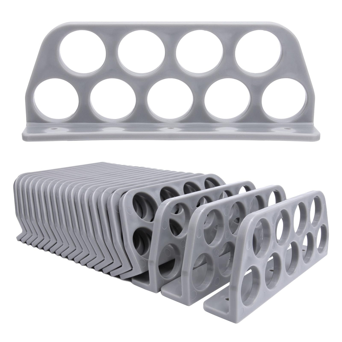 Neowah 20-pack cable chase bracket mounted on wall for tidy routing