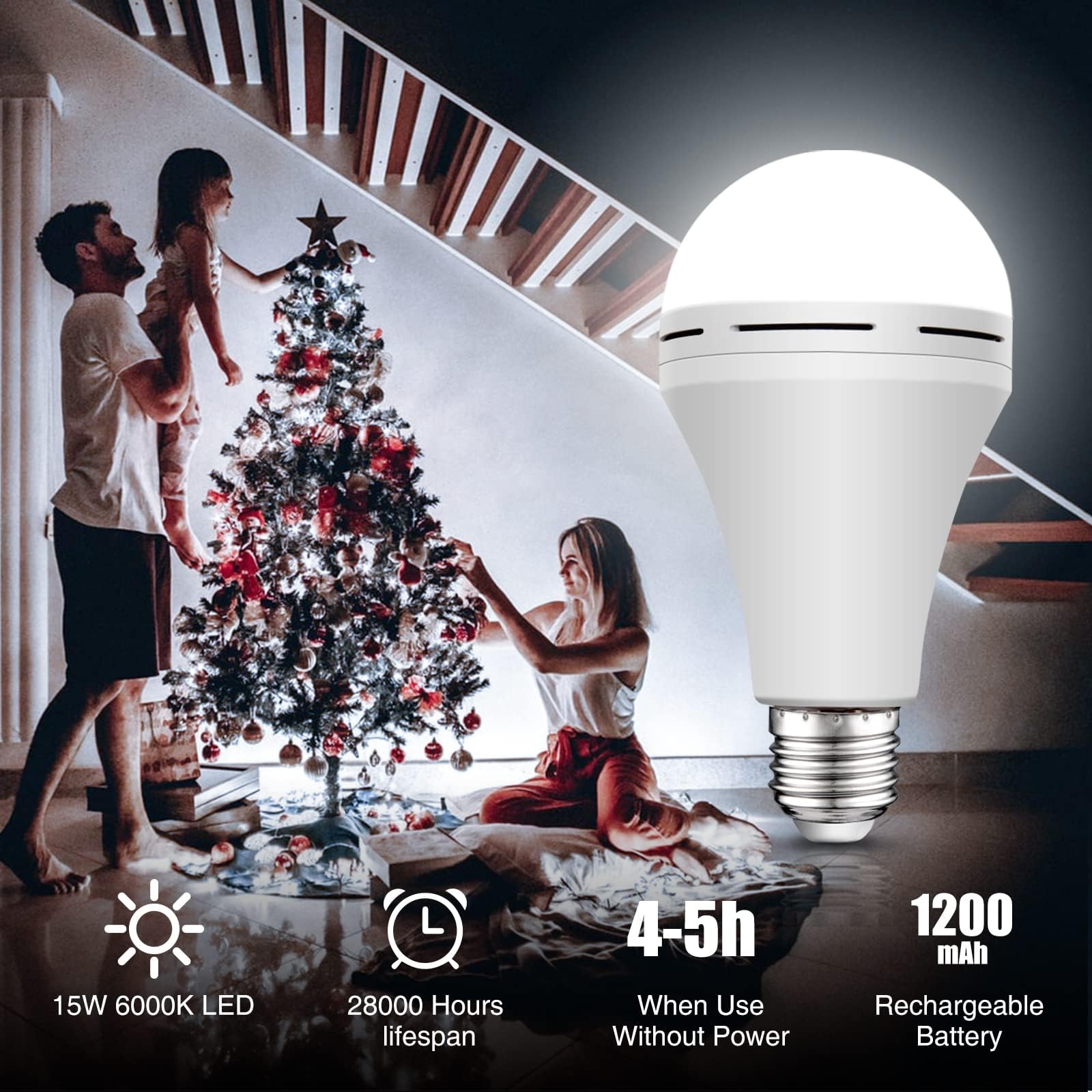 Neporal emergency bulb delivers 750lm while saving energy compared to incandescent bulbs