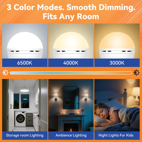 Neporal MagixPro color temperature adjustment from warm to cool for any task.