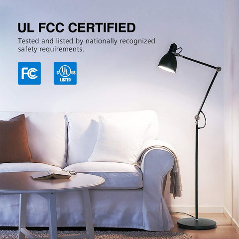 Neporal six-pack daylight bulbs for whole-home lighting upgrades.