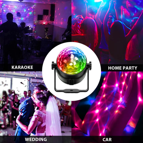 NEQUARE disco ball lights suit holiday-parties with festive vibes