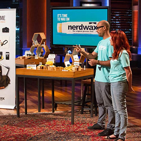 Nerdwax stays-in-place glasses help reduce nose-sliding during extended wear.