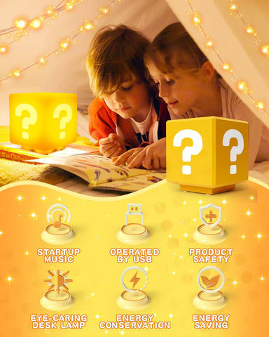 NESIMY bedroom night light enhances kid-friendly ambience