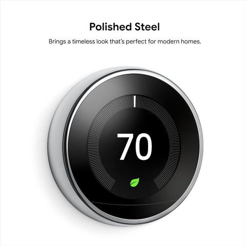 Nest Learning Thermostat eco temperature feature supports energy-conscious comfort