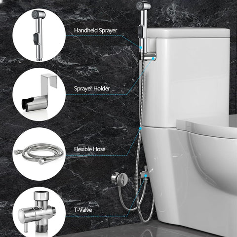 NESTLEAP sprayer uses eco-friendly materials with anti-corrosion properties for durable hygiene.
