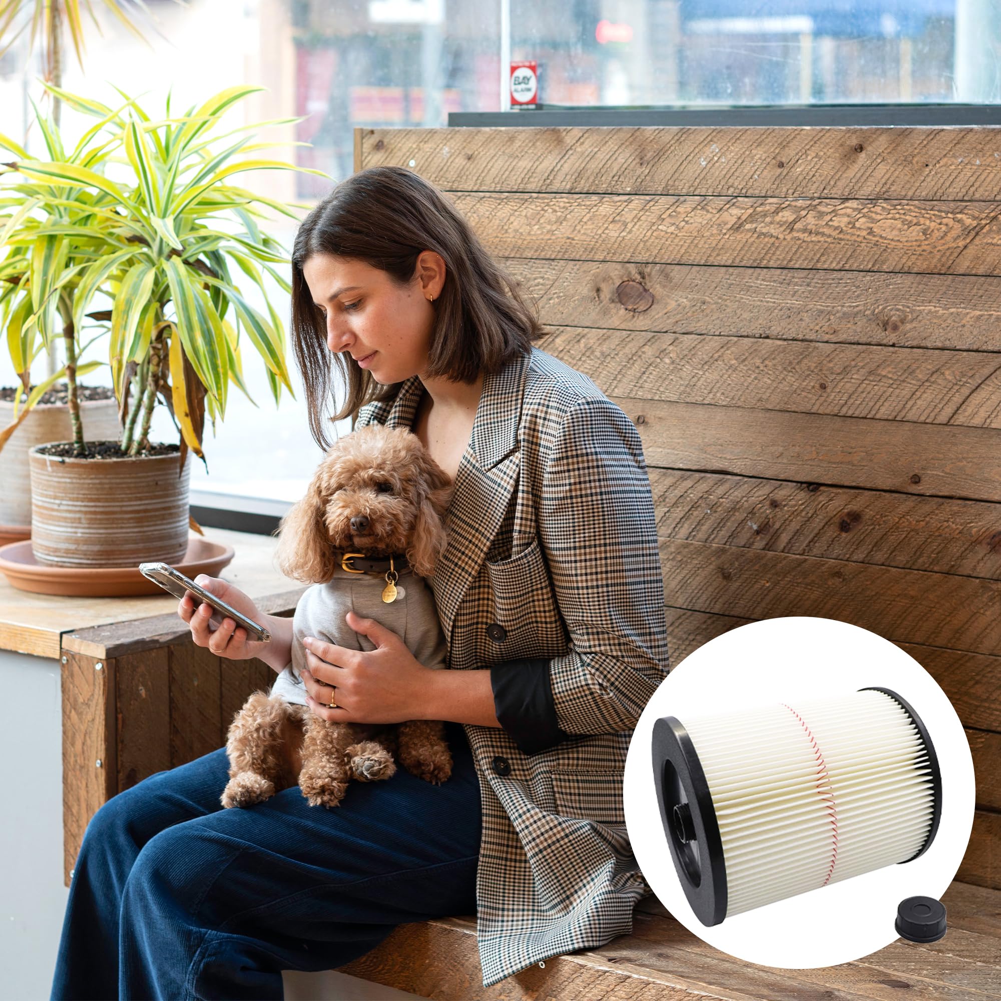 Netezza 1-pack includes filter and nut for quick readiness.