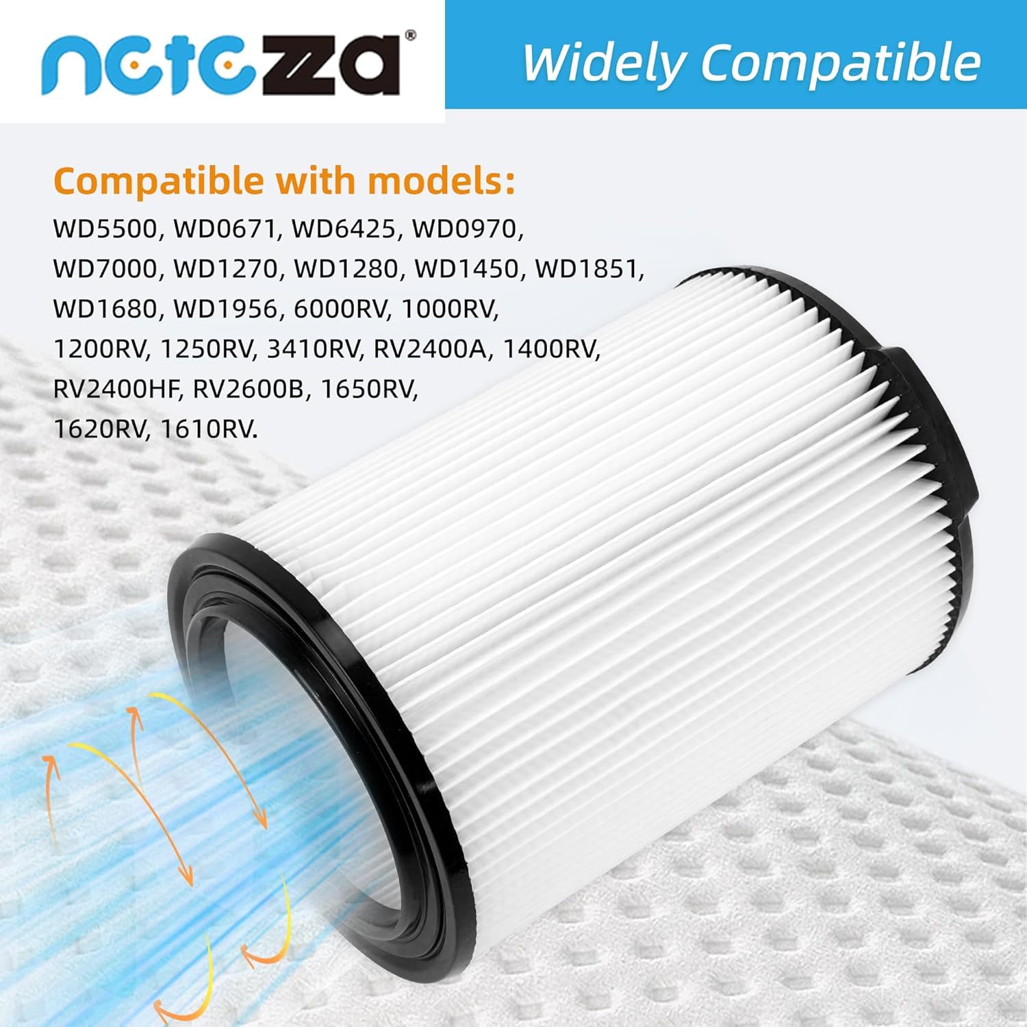 Netezza VF4000 foam sleeve pack enhances filtration