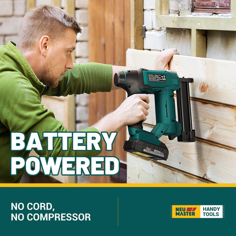 NEU MASTER rapid charger powers the 2.0Ah battery