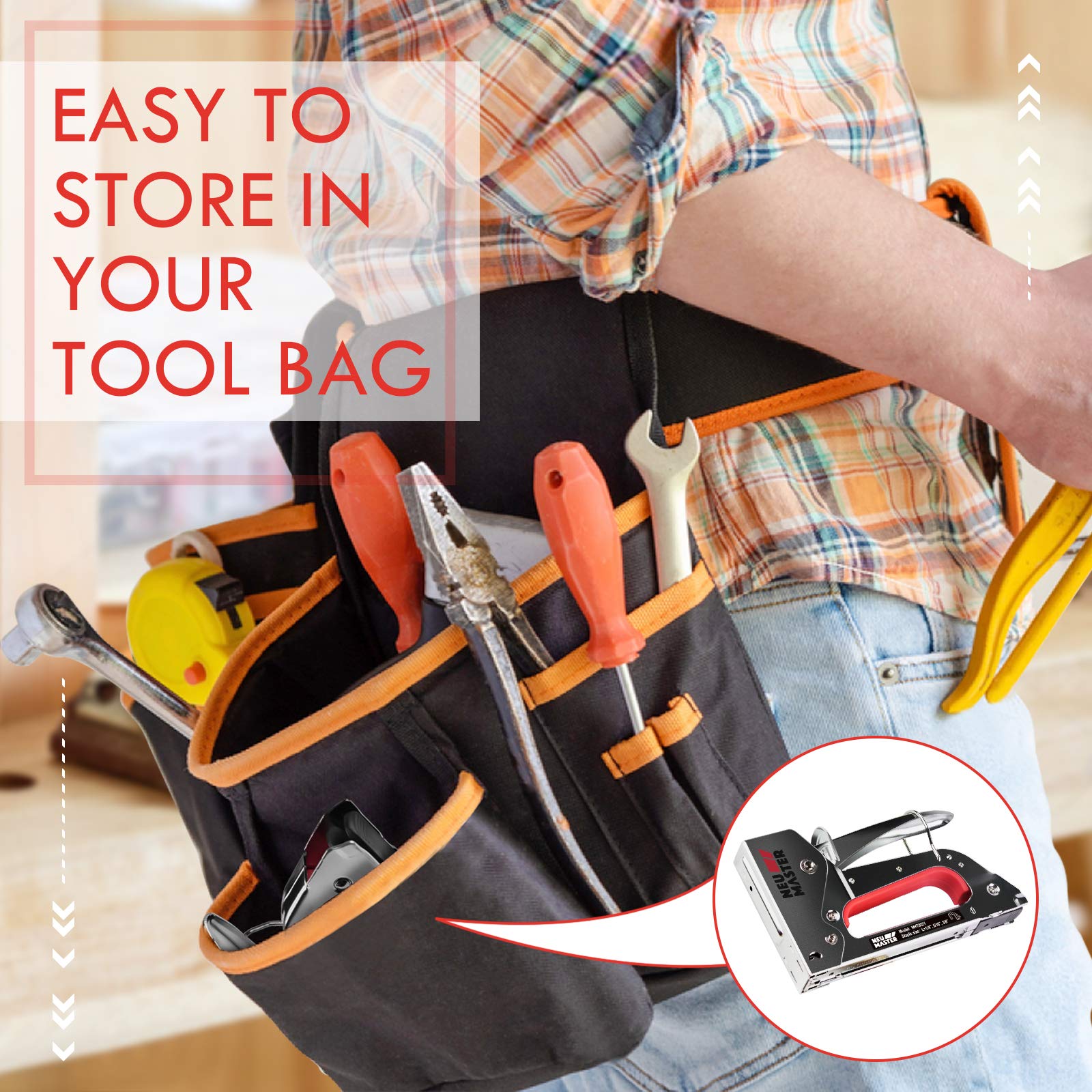 NEU MASTER chrome-plated components support long-lasting use.