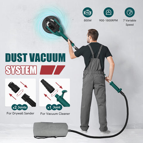 NEU MASTER sander 360-degree reach helps smooth tight corners.