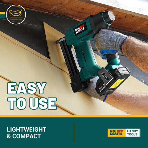 NEU MASTER built-in LED light illuminates the work area