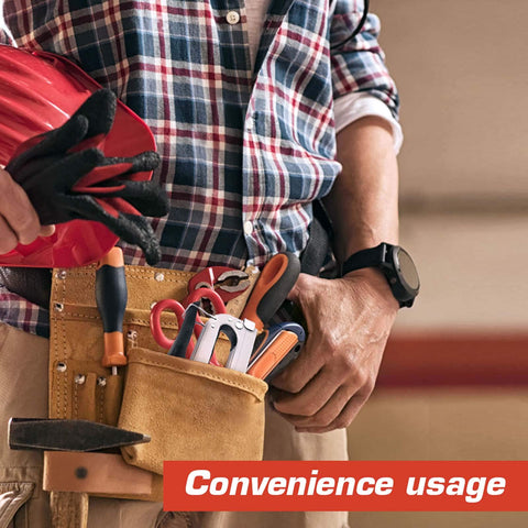 NEU MASTER rubber grip reduces hand fatigue during long tasks.