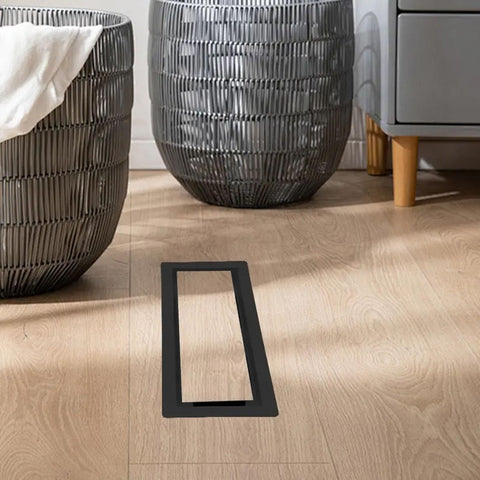 Close-up of installation features shows a DIY-ready drop-in vent with easy-to-follow steps