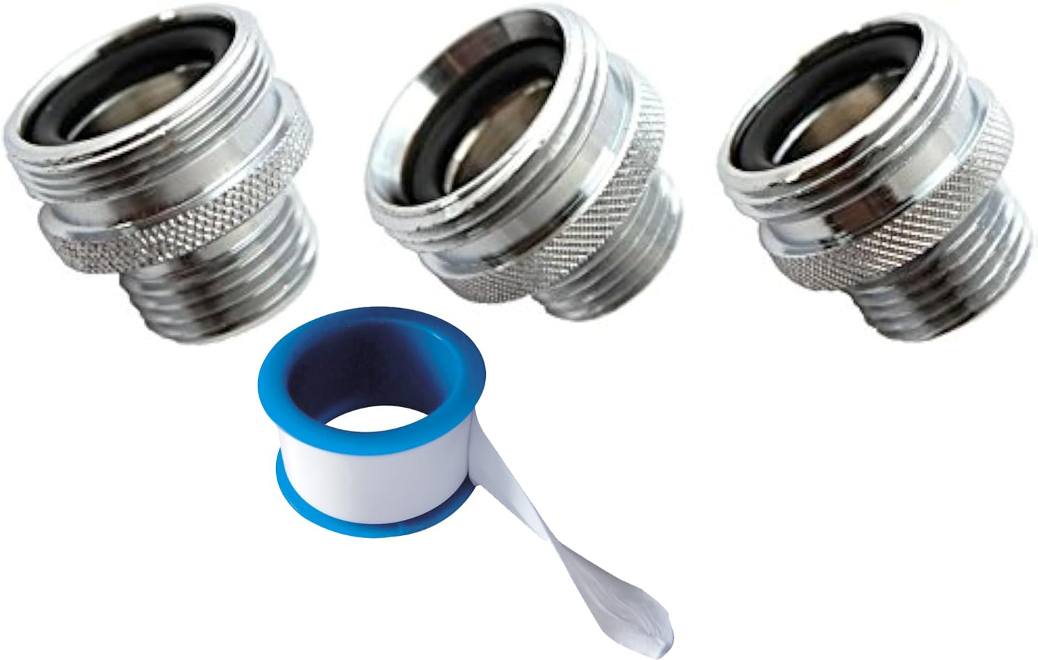 New Resources Group Price Pfister ball-end adapter shown for 1/2-inch threads.