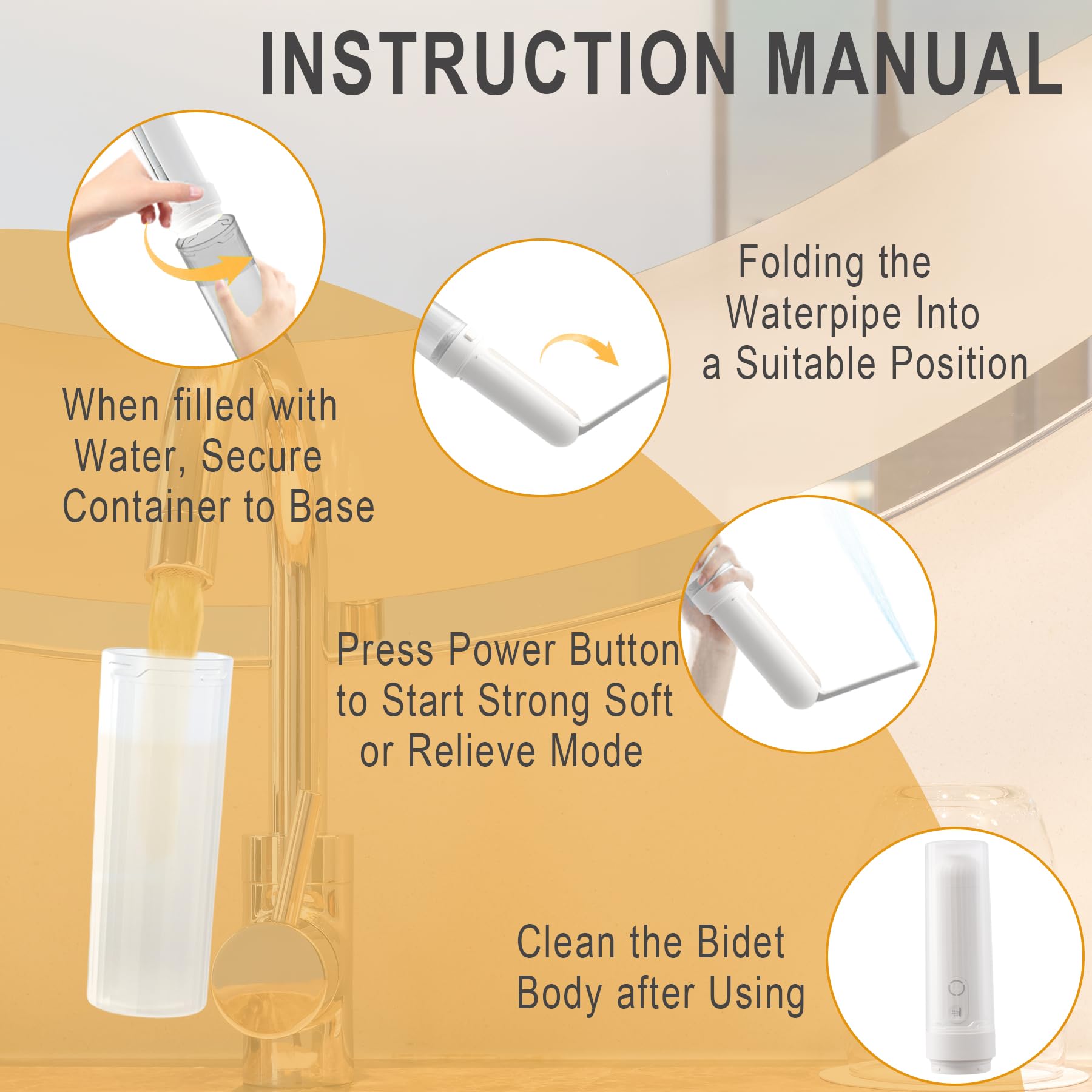 New-Star compact design fits easily in a bag for travel use.
