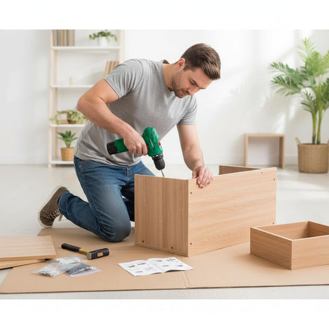 NEWBEAT cordless drill set ideal for home and DIY projects
