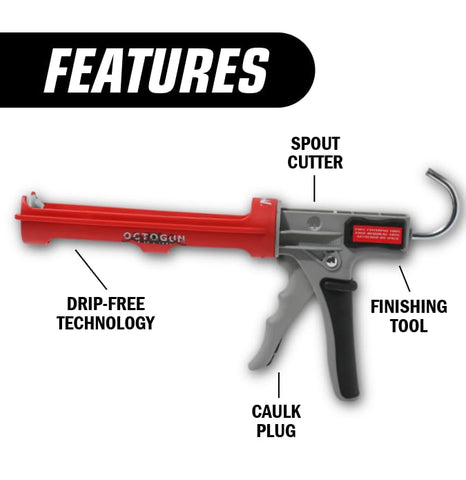 Newborn Octogun 208D 12:1 thrust ratio improves material control.