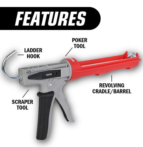 Newborn Octogun 208D lightweight plastic design reduces fatigue.