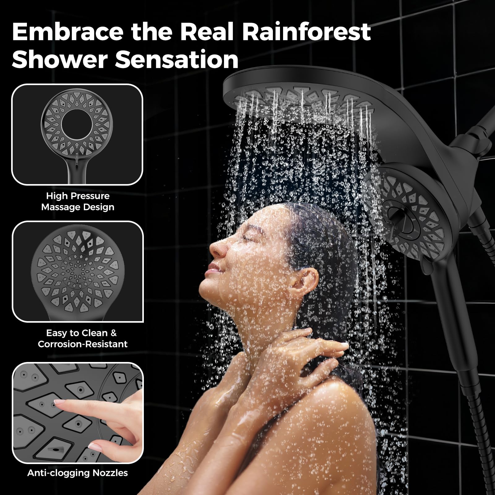 Newfinde anti leak chrome seals prevent drips and extend life.