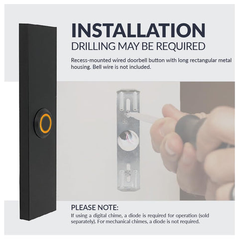 Newhouse Hardware adjustable mounting plate fits varied screw widths.