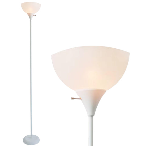 Newhouse Lighting Joey 71-inch floor lamp lighting a room for living spaces