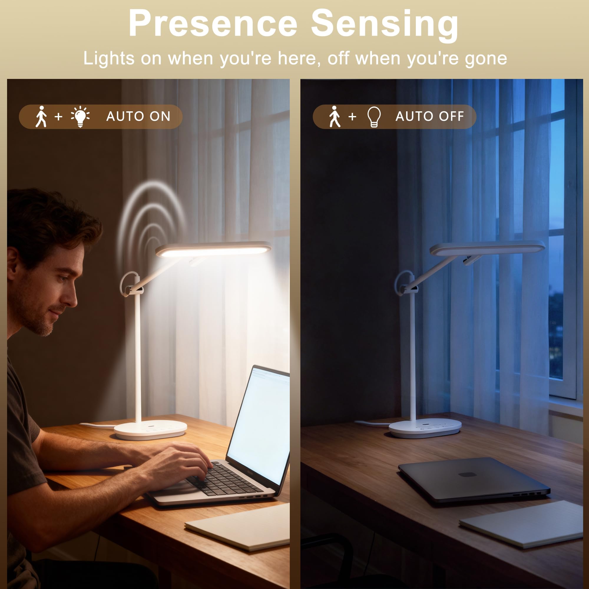 Newkana lamp adjustable head and angles support versatile tasks.