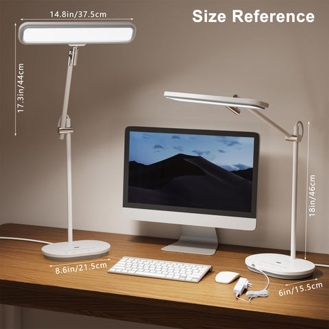 Newkana lamp uses gesture control for quick brightness changes.