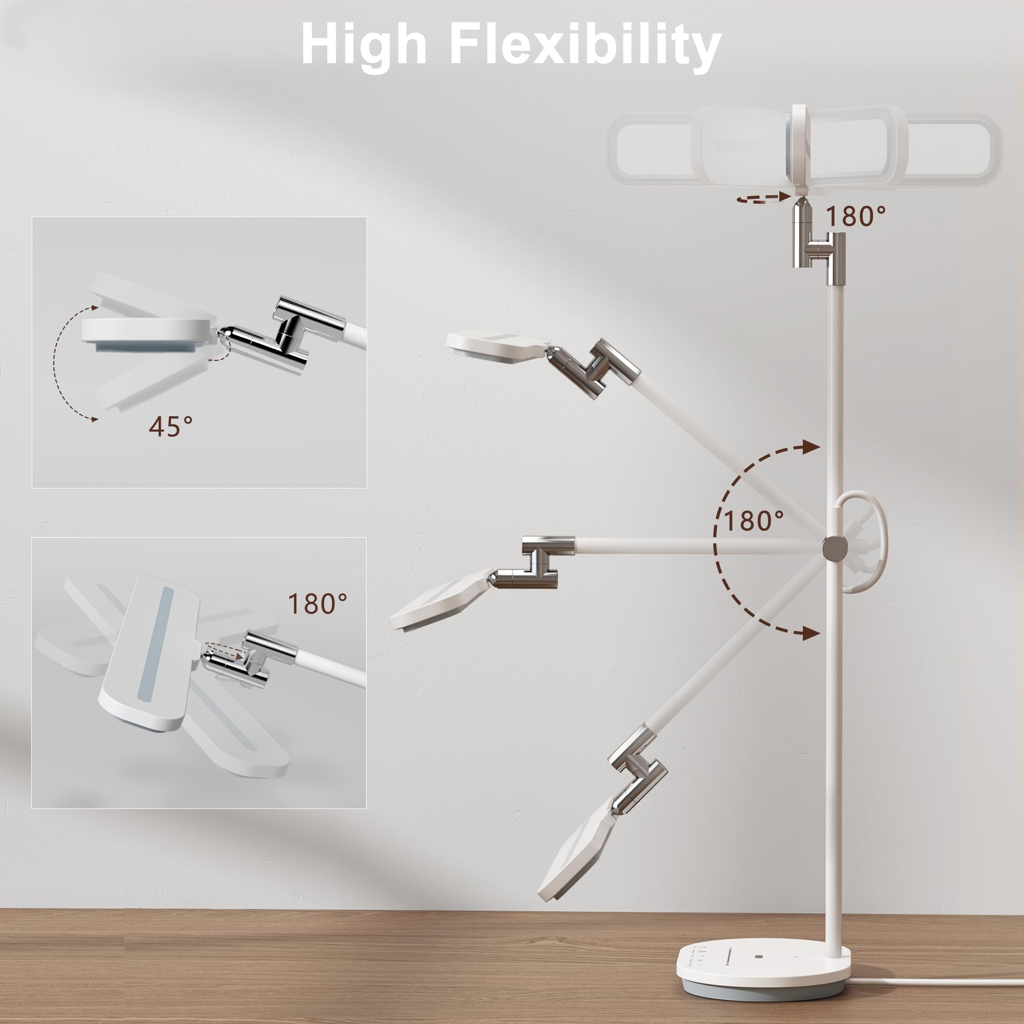 Newkana presence sensing turns on when you sit down.