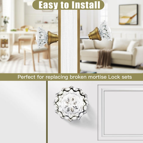 Easy DIY installation with all hardware included for quick door upgrades.