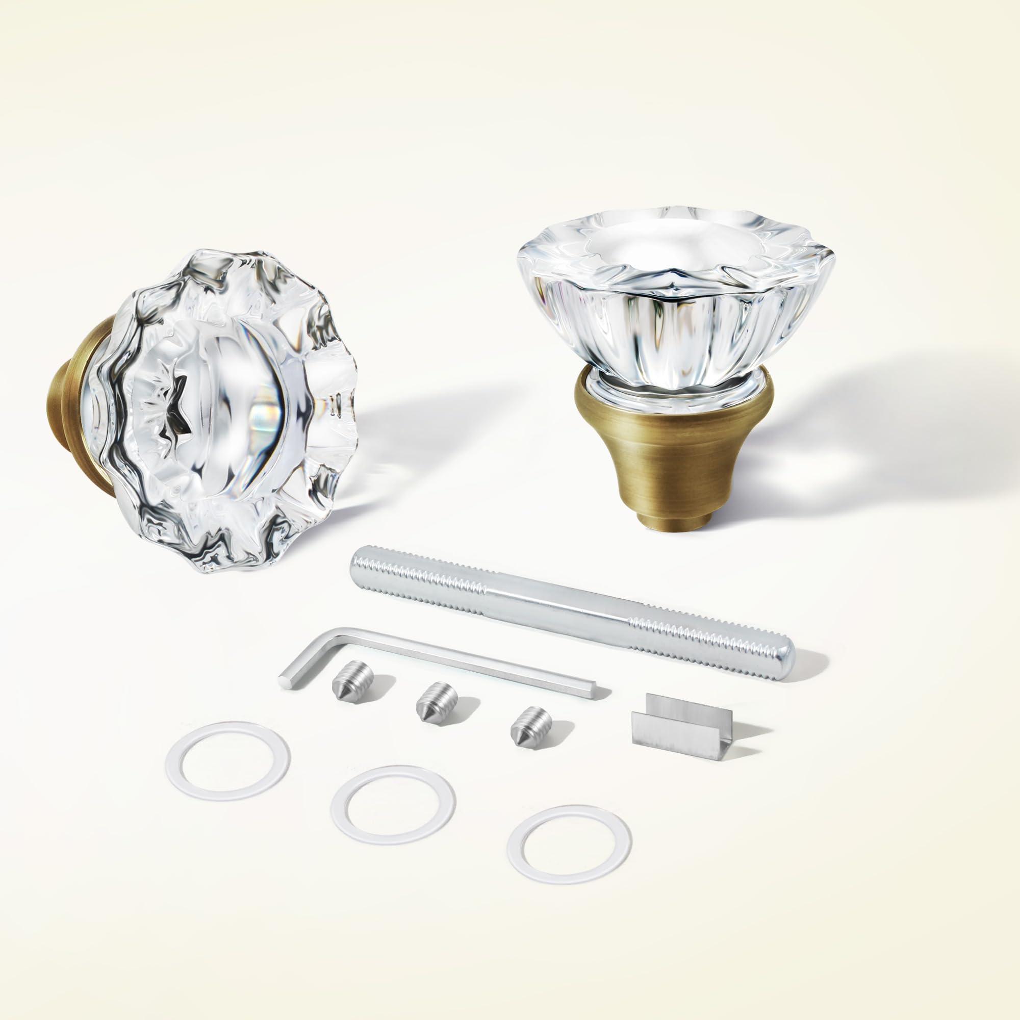 Spindle adjustable from 6.7mm to 8mm to fit many mortise locks.