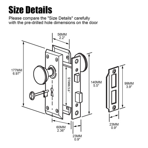 Newliplace installation instructions guide a straightforward setup on different interior doors