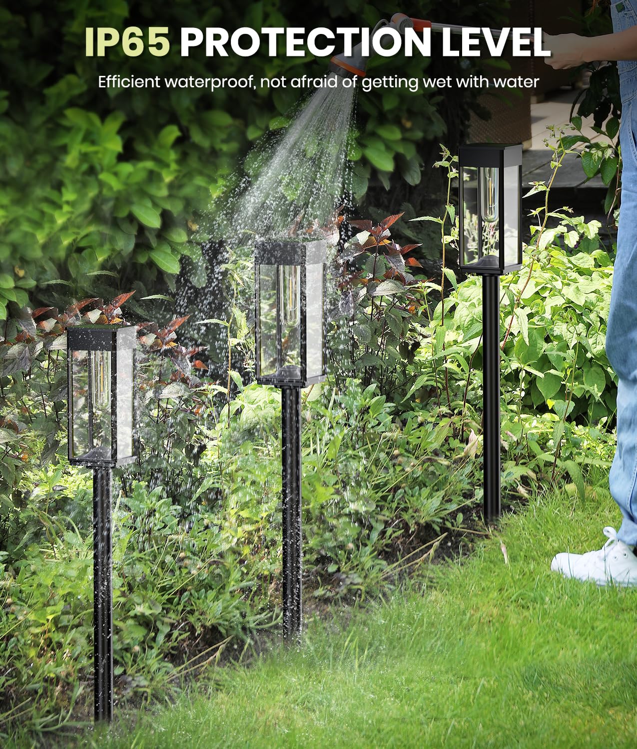 NEWMESSI IP65 waterproof shell withstands rain and snow