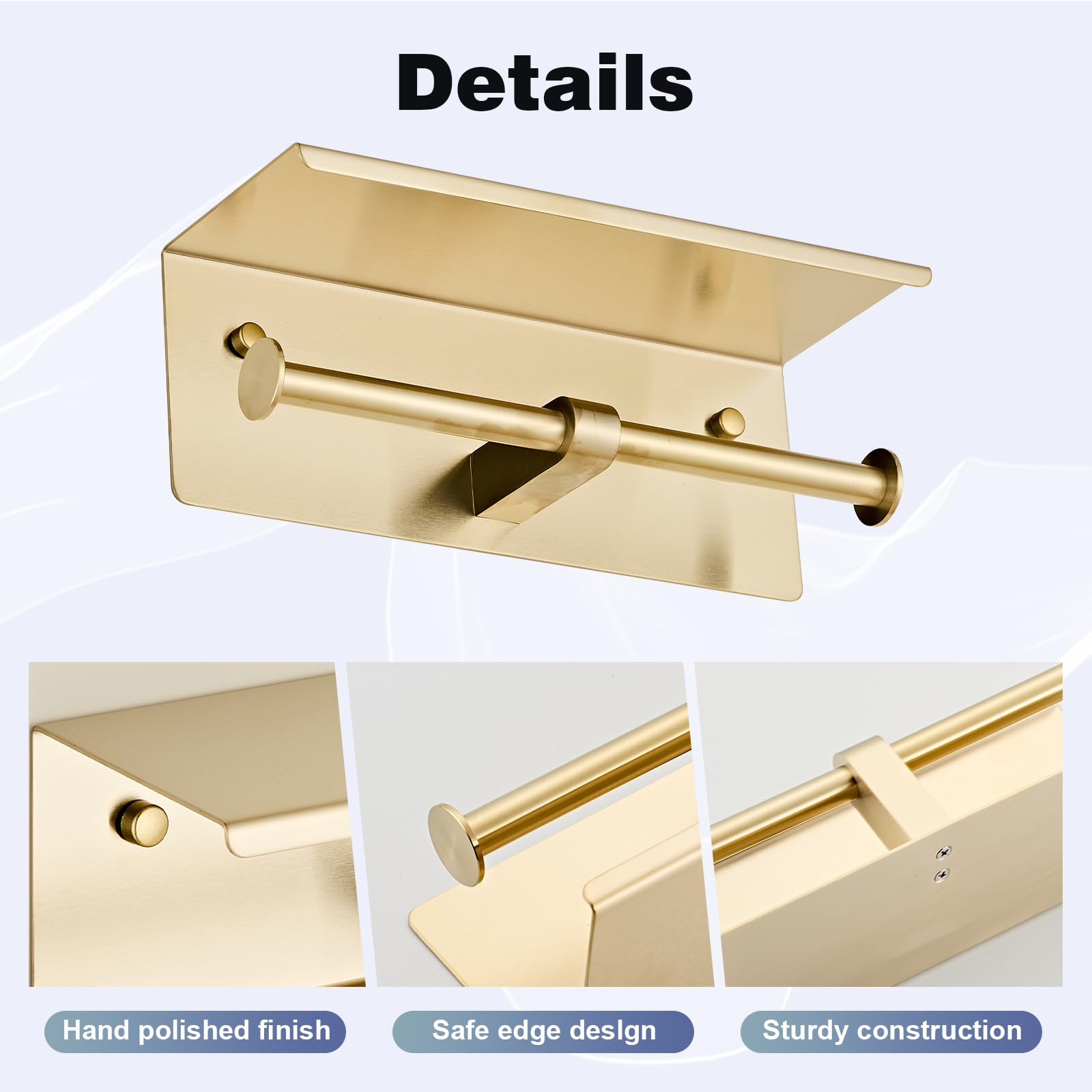 NEWRAIN SUS304 stainless steel finish resists humidity for lasting use.