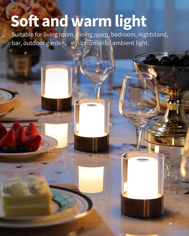 NEWSEE two-pack spotlight simple touch control for room lighting