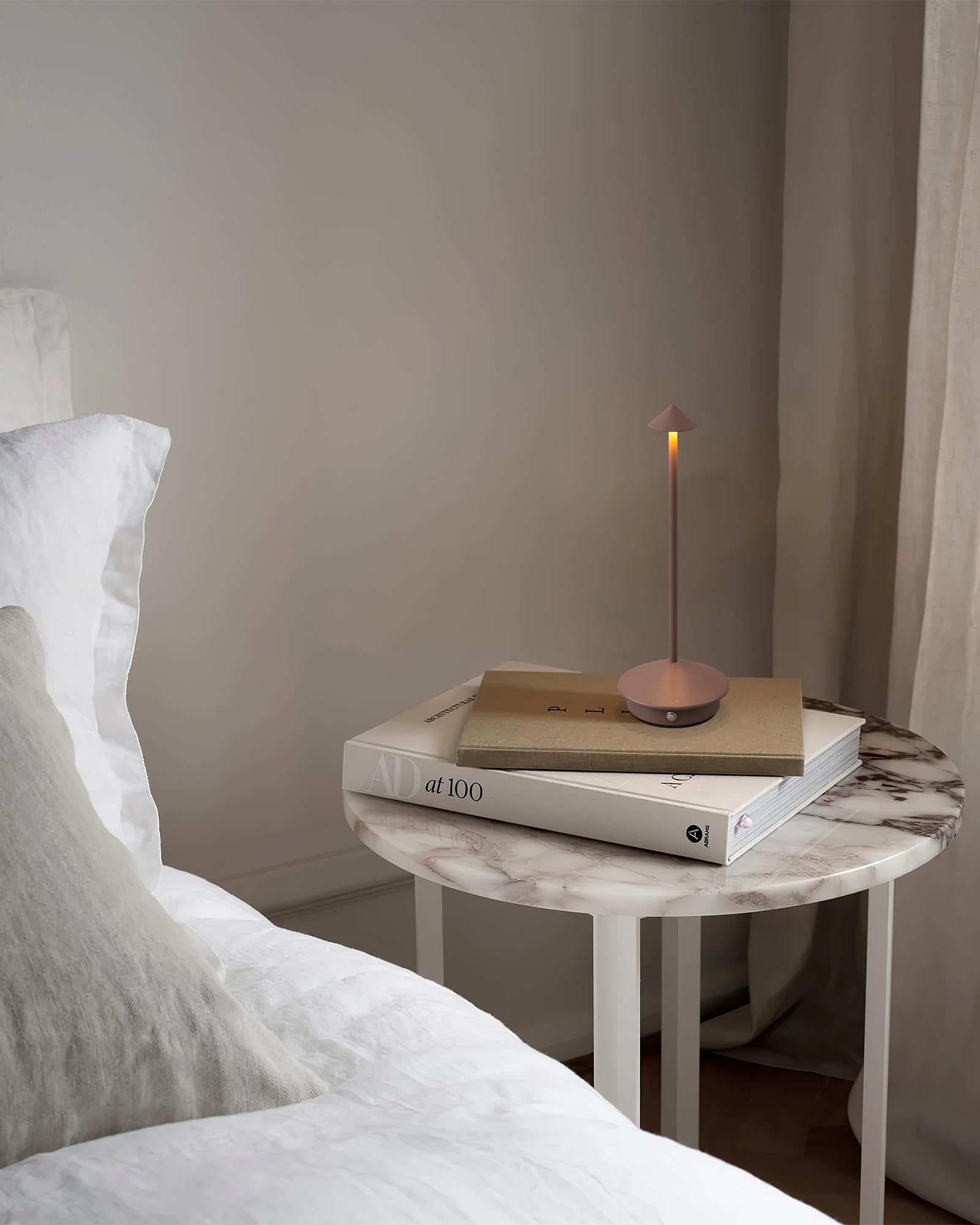 NEWSEE durable lamp with non-slip base for indoor or outdoor use.