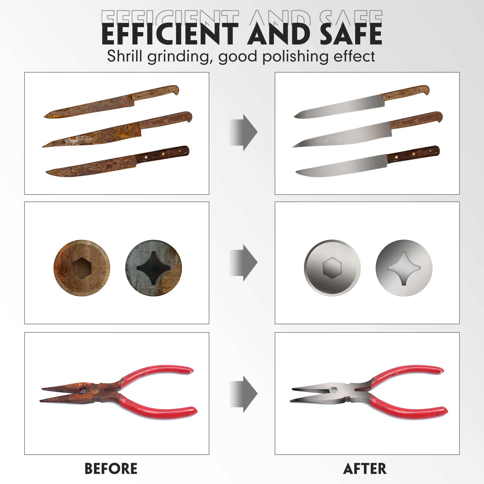 Newwiee paint removal disc enables clean, even surface prep.