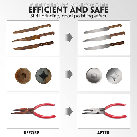 Newwiee paint removal disc enables clean, even surface prep.