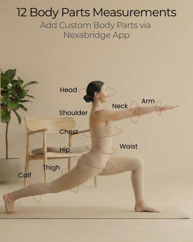 NEXABRIDGE quick-lock feature stabilizes readings for accuracy.