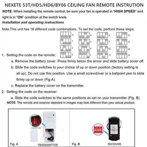 Kit contents include remote, receiver, and wall bracket for quick setup.