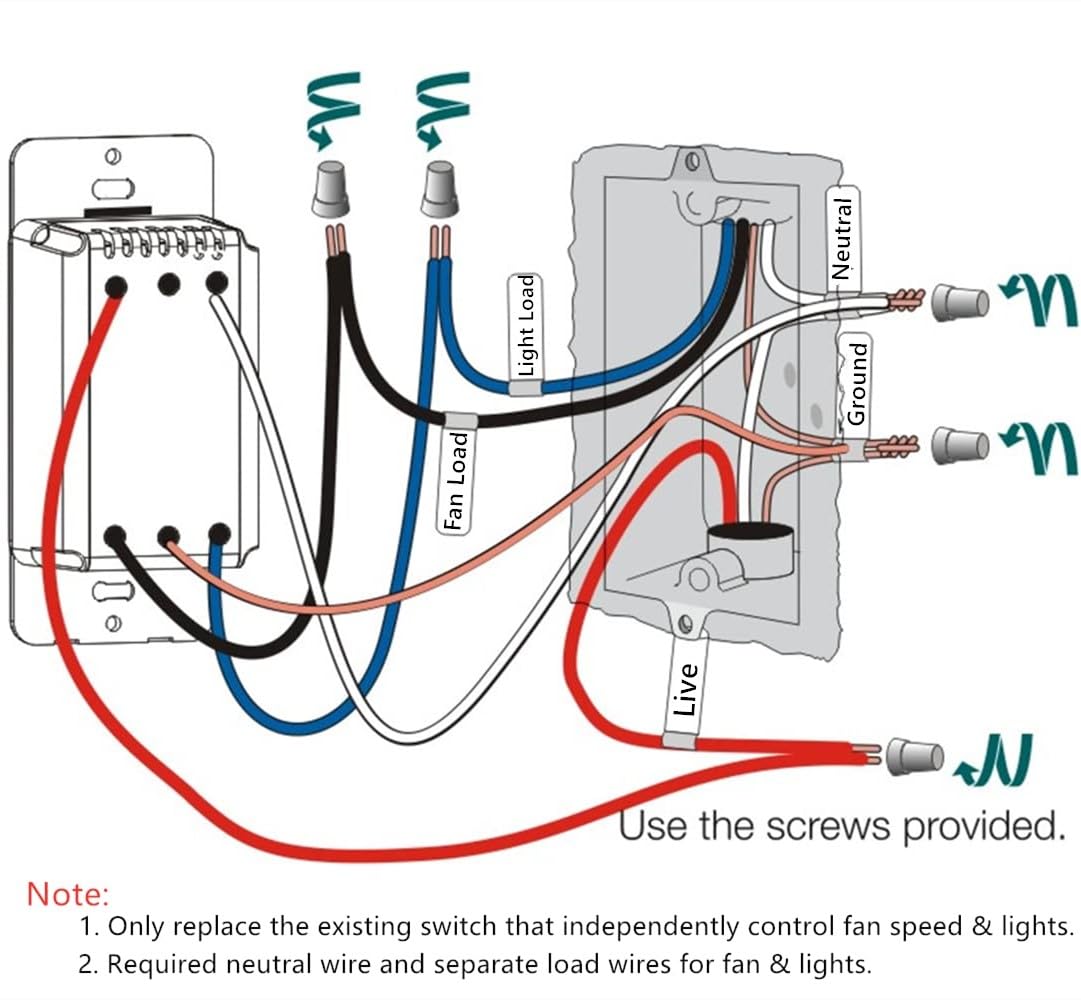 Nexete installation guide image emphasizes neutral wire check and compatibility.