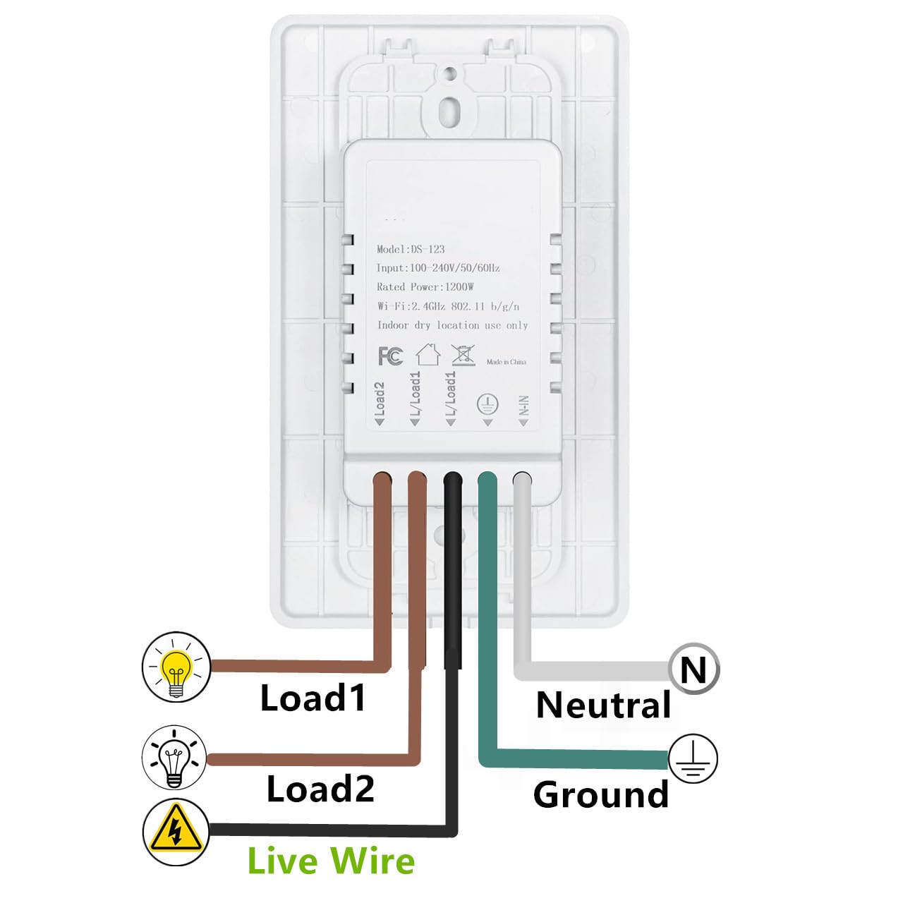 Nexete no hub required for Wi‑Fi control.