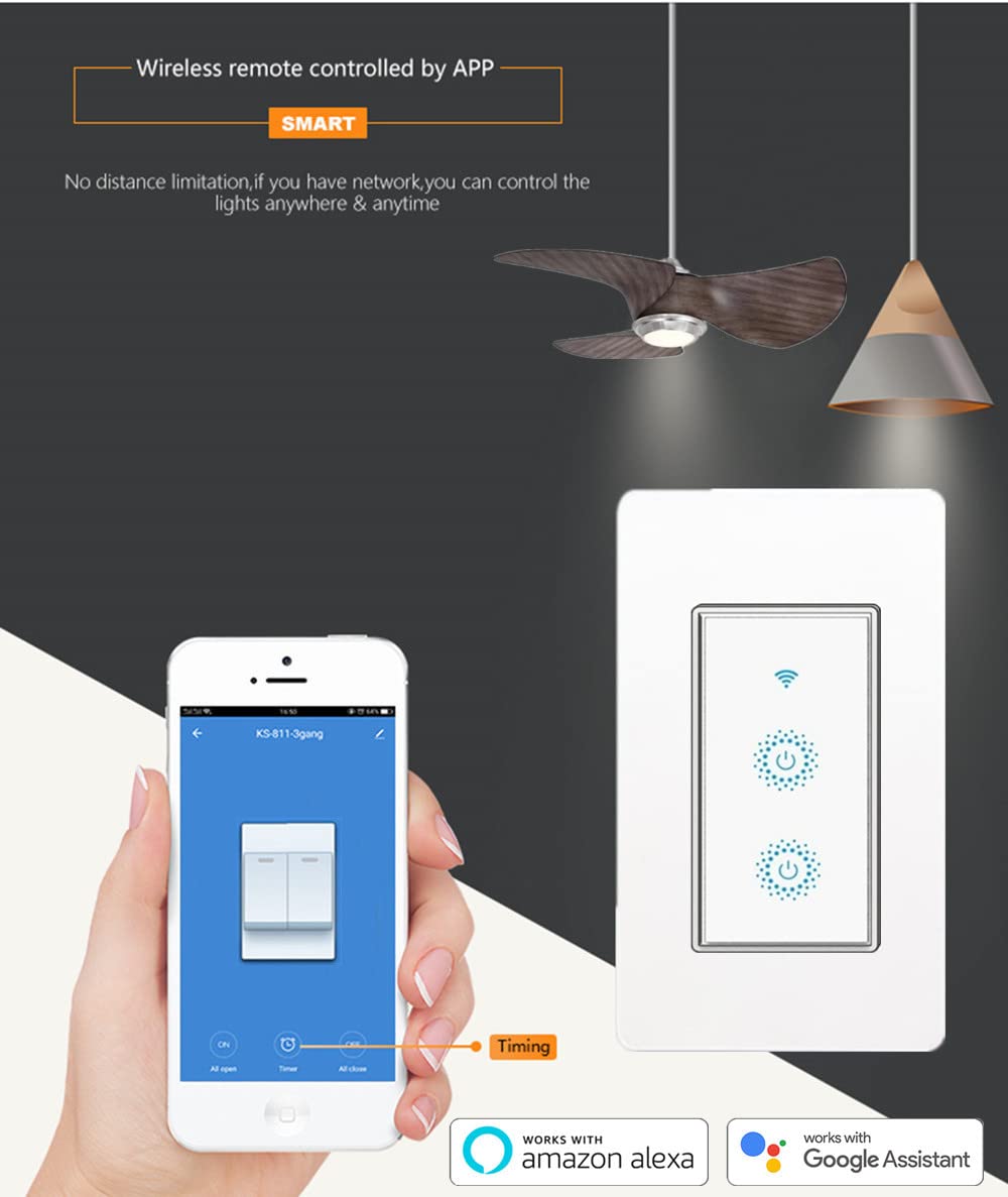 Nexete voice-control compatibility with Alexa and Google Assistant for hands-free operation.