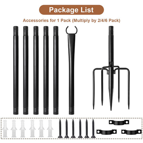 Nexillumi outdoor poles help transform patios into inviting spaces.
