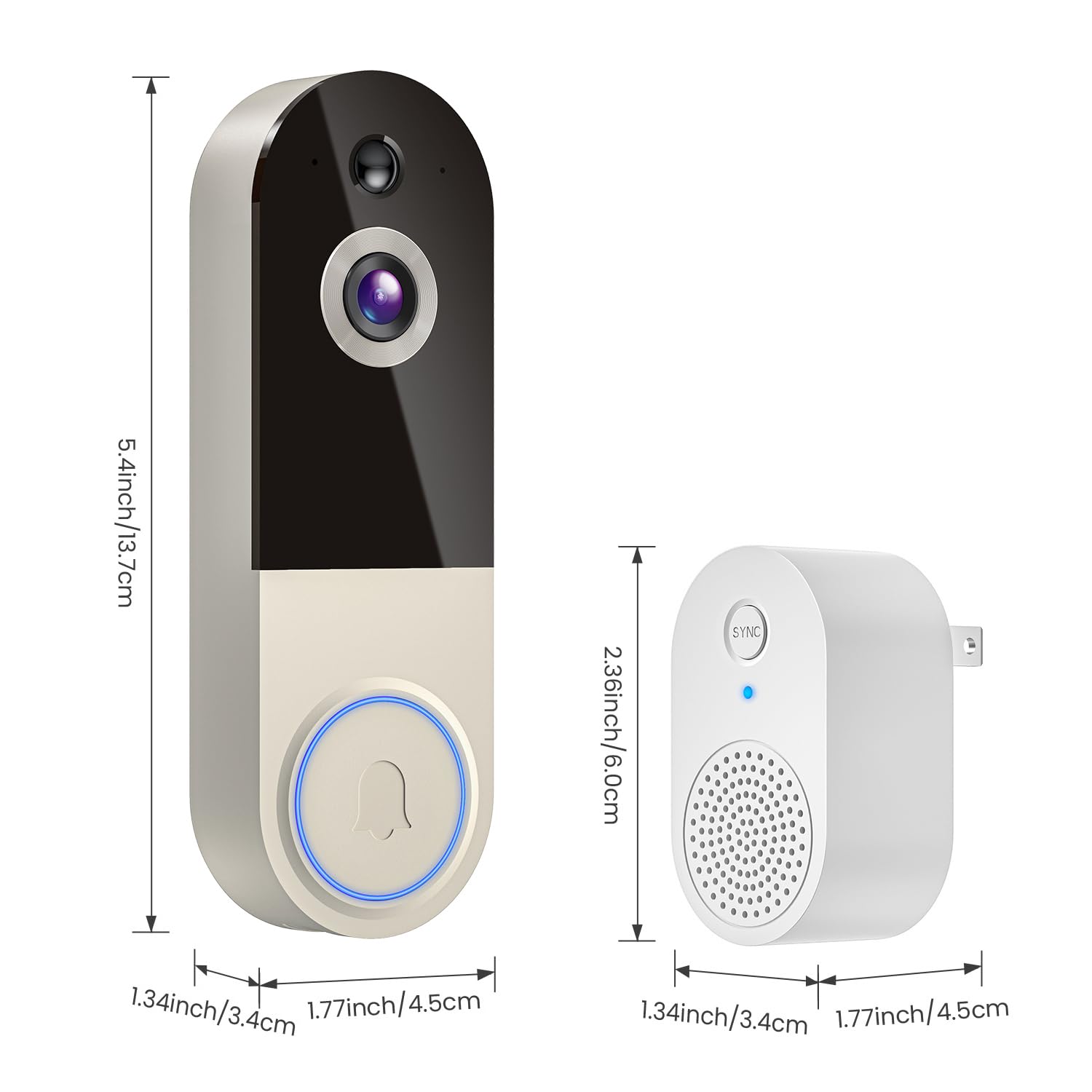 NexoSora two-way audio enabling door conversations