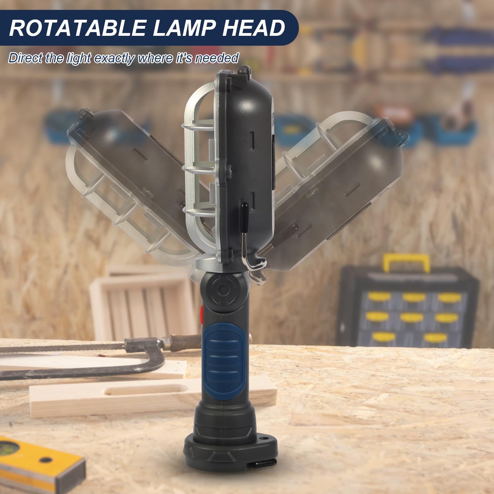 NextLED NT-5571 compact portable design fits tight spaces.