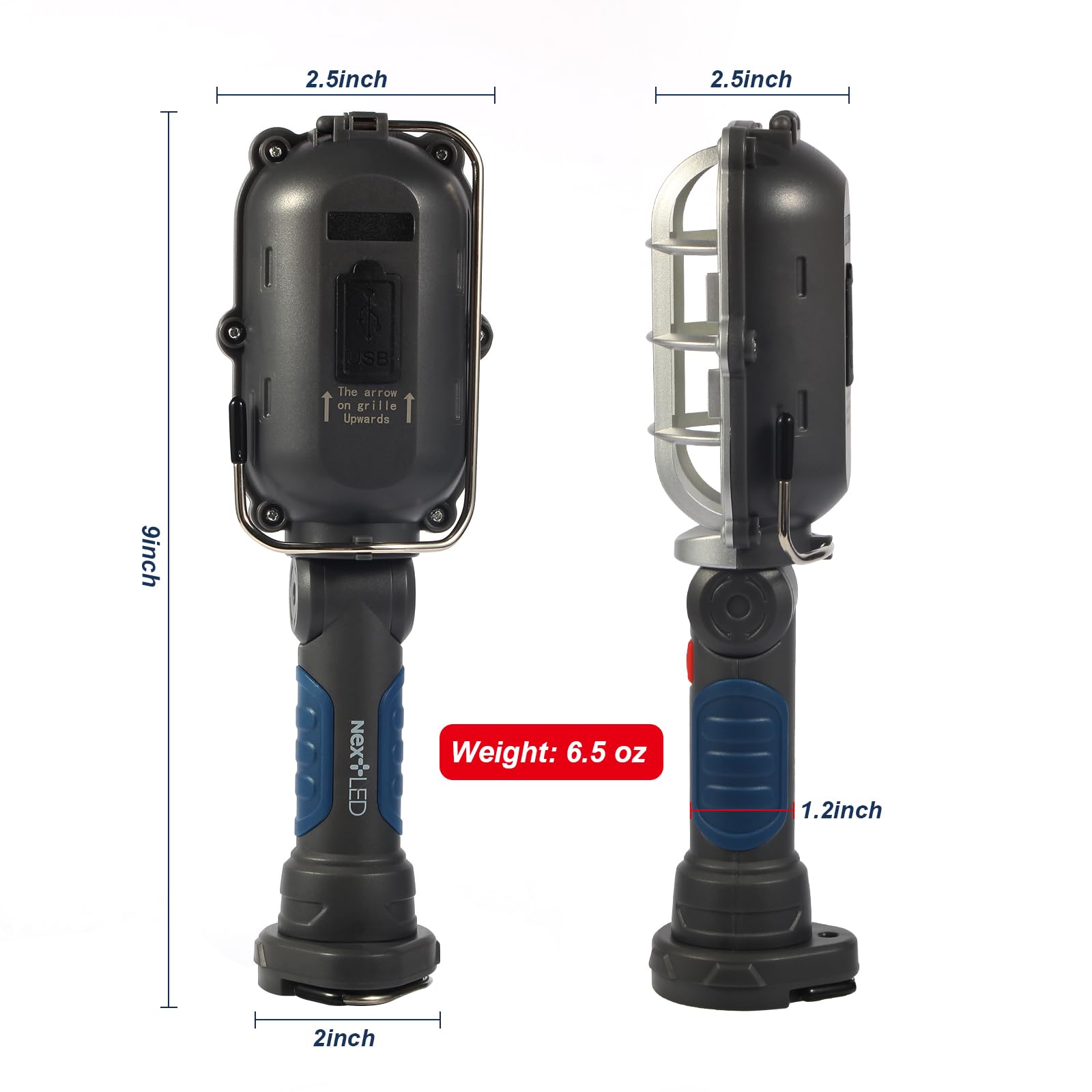 NextLED NT-5571 three beam settings adapt to task needs.